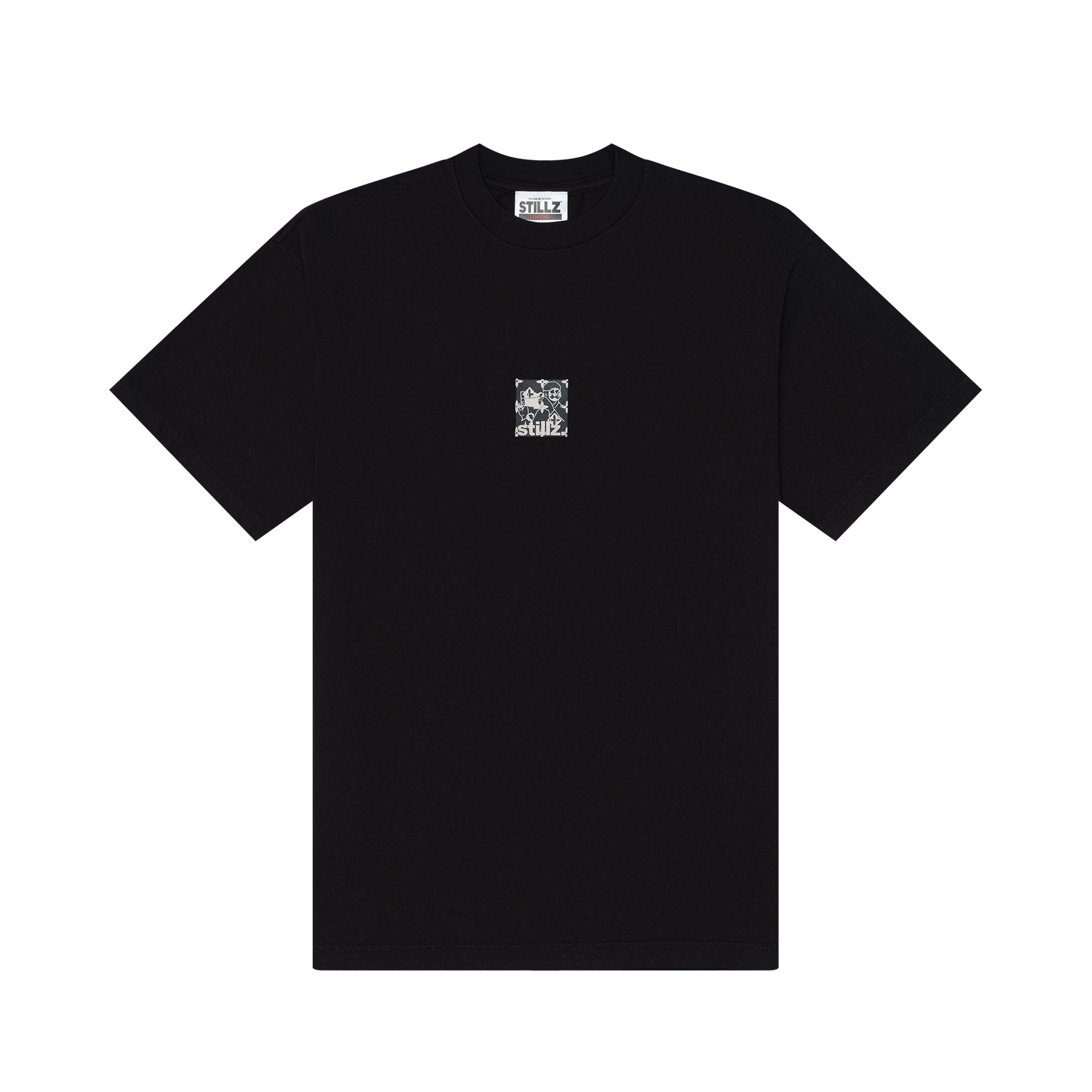 MONOGRAM BIG SHOT TEE [BLACK] – Stay Stillz